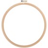 Picture of Frank A. Edmunds Wood Embroidery Hoop W/Round Edges 10"-Natural