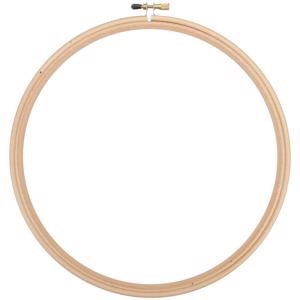 Picture of Frank A. Edmunds Wood Embroidery Hoop W/Round Edge 12"-Natural