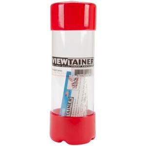 Picture of Viewtainer Slit Top Storage Container 2"X6"-Red