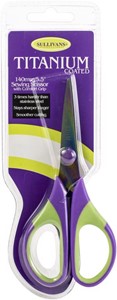 Picture of Sullivans Titanium Sewing Scissors 5.5"-Purple/Green