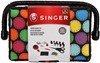 Picture of Singer Sewing Basket-7.25"X3.5"X5" Bright Dots