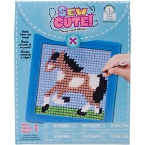 Picture of Sew Cute! Horse Needlepoint Kit-6"X6" Stitched In Yarn