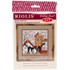 Picture of RIOLIS Counted Cross Stitch Kit 5"X5"-City & Cats Autumn (15 Count)