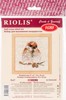 Picture of RIOLIS Counted Cross Stitch Kit 4"X4"-Sparrow (14 Count)