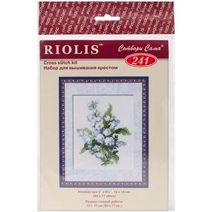 Picture of RIOLIS Counted Cross Stitch Kit 5"X6.25"-Lily Of The Valley (15 Count)