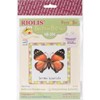 Picture of RIOLIS Counted Cross Stitch Kit 5"X5"-Nymphalidae Butterfly (14 Count)