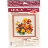 Picture of RIOLIS Counted Cross Stitch Kit 7.75"X7.75"-Marigolds (14 Count)