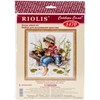 Picture of RIOLIS Counted Cross Stitch Kit 11.75"X11.75"-Let's Go Fishing (14 Count)