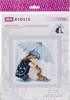 Picture of RIOLIS Counted Cross Stitch Kit 9.75"X9.75"-Under My Umbrella (14 Count)