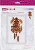 Picture of RIOLIS Counted Cross Stitch Kit 9.75"X15.75"-Cuckoo Clock (14 Count)