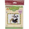 Picture of RIOLIS Counted Cross Stitch Kit 6"X7"-Panda (10 Count)