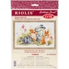 Picture of RIOLIS Counted Cross Stitch Kit 15.75"X9.75"-Funny Rabbits (14 Count)