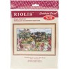 Picture of RIOLIS Counted Cross Stitch Kit 15"X10.25"-Flowering Garden (15 Count)