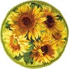 Picture of RIOLIS Cushion Counted Cross Stitch Kit 17.75"X17.75"-Sunflowers Cushion (14 Count)