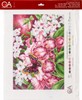 Picture of Collection D'Art Stamped Cross Stitch Kit 37X49cm-Orchids