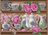 Picture of Collection D'Art Stamped Cross Stitch Kit 30x40cm-Rose Dinnerwear Set