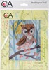 Picture of Collection D'Art Stamped Needlepoint Kit 20X25cm-Owlet