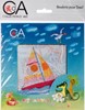 Picture of Collection D'Art Stamped Needlepoint Kit 15X15cm-Sailing Boat