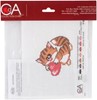 Picture of Collection D'Art Stamped Cross Stitch Kit 20X22cm-Meow
