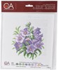 Picture of Collection D'Art Stamped Cross Stitch Kit 20X22cm-Bluebells