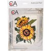 Picture of Collection D'Art Stamped Needlepoint Kit 20X25cm-Sunflowers