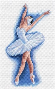 Picture of Collection D'Art Stamped Cross Stitch Kit 37X49cm-Odetta! (14 Count)