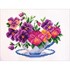 Picture of Collection D'Art Stamped Cross Stitch Kit 23X28cm-Viola In Bowl