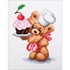 Picture of Collection D'Art Stamped Cross Stitch Kit 16X20cm-Confectioner