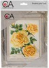 Picture of Collection D'Art Stamped Needlepoint Kit 20X25cm-Yellow Roses