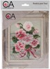 Picture of Collection D'Art Stamped Needlepoint Kit 20X25cm-Pink Floral Bouquet
