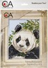 Picture of Collection D'Art Stamped Needlepoint Kit 14X18cm-Panda