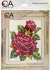 Picture of Collection D'Art Stamped Needlepoint Kit 14X18cm-Red Rose & Rose Bud