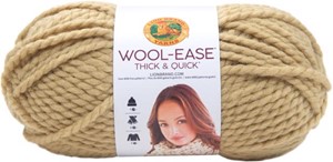 Picture of Lion Brand Wool-Ease Thick & Quick Yarn-Peanut