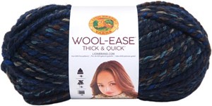 Picture of Lion Brand Wool-Ease Thick & Quick Yarn-Night Shadow