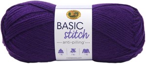 Picture of Lion Brand Yarn Basic Stitch Anti-Pilling-Purple