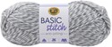 Picture of Lion Brand Yarn Basic Stitch Anti-Pilling-Grey/White