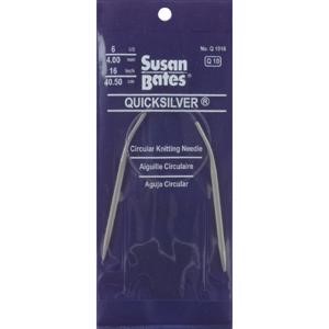 Picture of Quicksilver Circular Knitting Needles 24"-Size 10/6mm