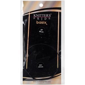 Picture of Knitter's Pride-Basix Fixed Circular Needles 24"-Size 0/2mm