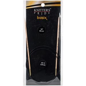 Picture of Knitter's Pride-Basix Fixed Circular Needles 32"-Size 1.5/2.5mm