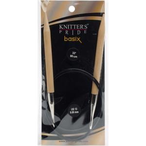 Picture of Knitter's Pride-Basix Fixed Circular Needles 32"-Size 13/9mm