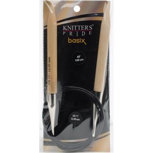 Picture of Knitter's Pride-Basix Fixed Circular Needles 40"-Size 17/12mm