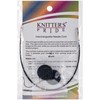 Picture of Knitter's Pride-Interchangeable Cords 8" (16" w/tips)-Black