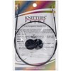 Picture of Knitter's Pride-Interchangeable Cords 22" (32" w/tips)-Black