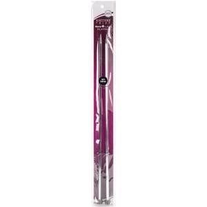 Picture of Knitter's Pride-Cubics Platina Single Pointed Needles 14"-Size 9/5.5mm