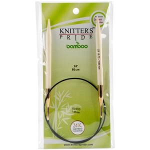 Picture of Knitter's Pride-Bamboo Fixed Circular Needles 24"-Size 10.75/7mm