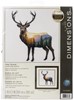 Picture of Dimensions Counted Cross Stitch Kit 12"X12"-Deer Scene (14 Count)