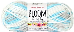 Picture of Premier Yarns Bloom Chunky Yarn-Bluebell