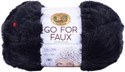 Picture of Lion Brand Yarn Go For Faux Yarn-Black Panther