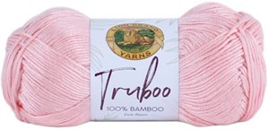 Picture of Lion Brand Truboo Yarn-Light Pink