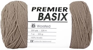 Picture of Premier Yarns Basix Yarn-Taupe